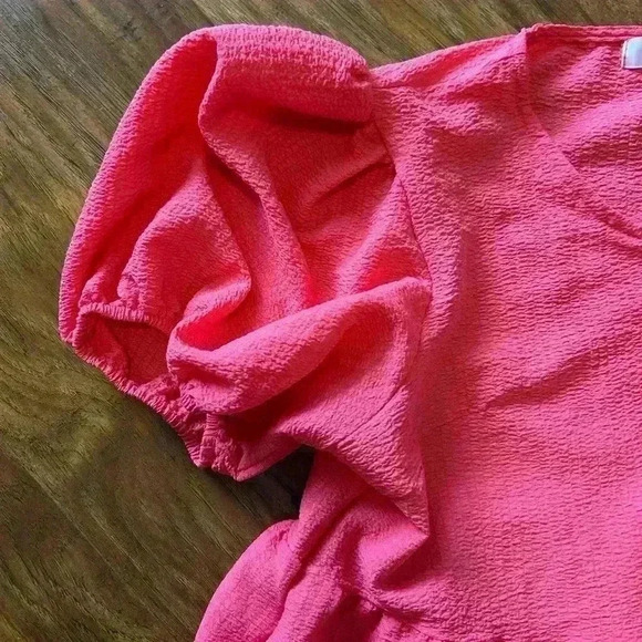 Women’s Size XL Hot Pink Dress Perfect for Summer Plus-Size Curvy Comfy - Picture 3 of 9